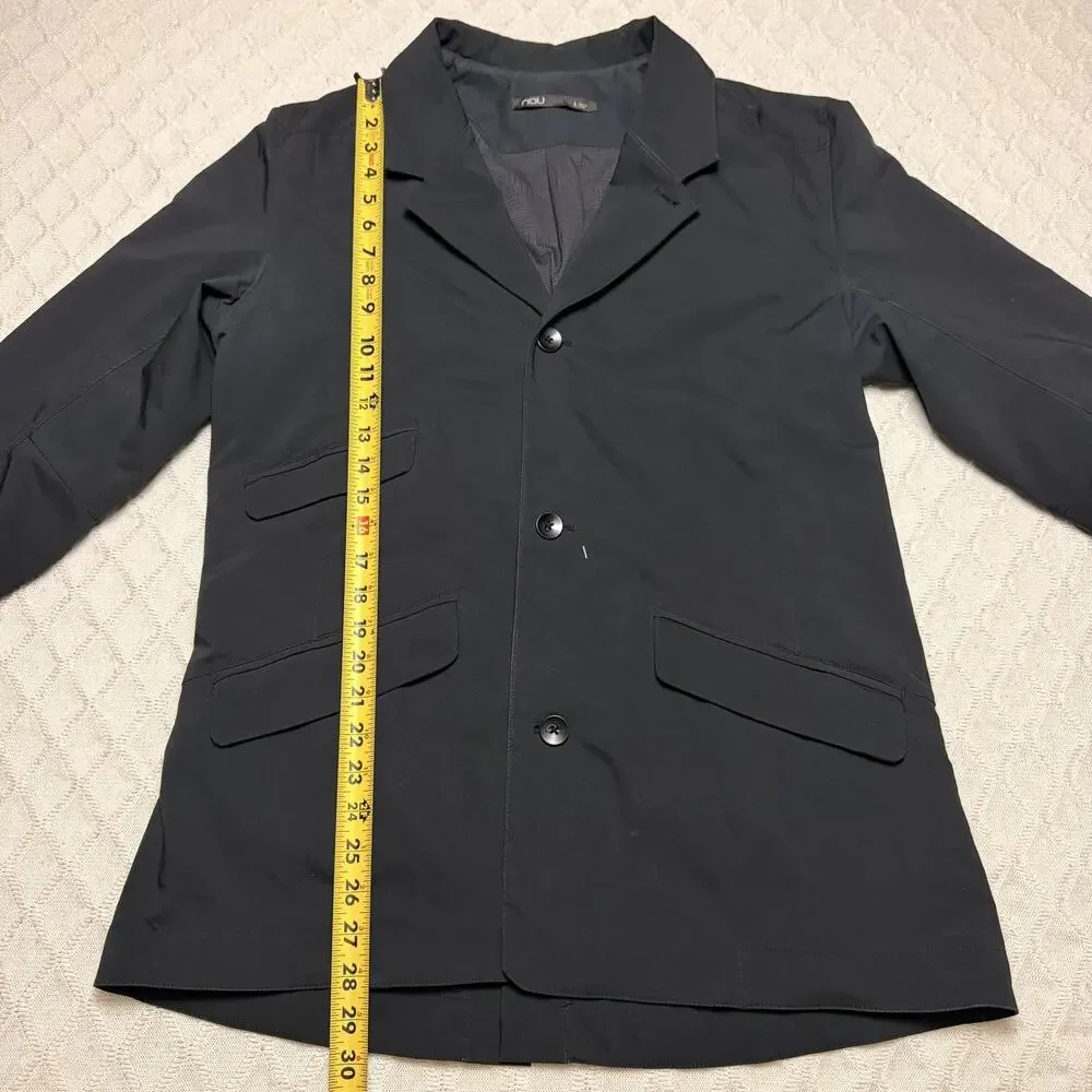 Nau Black Women's Lightweight Blazer Jacket